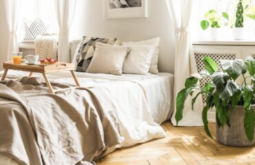 herringbone wood floors